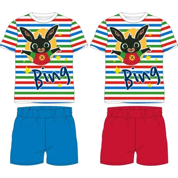 Chlapecké pyžamo Králíček bing- licence Chlapecké pyžamo - Králíček Bing 5204114, proužek / červené kraťasy Barva: Červená, Velikost: 98