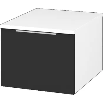 Koupelnový nábytek Dřevojas Nízká skříňka DOS SNZ1 40 - N01 Bílá lesk / Úchytka T05 / N03 Graphite