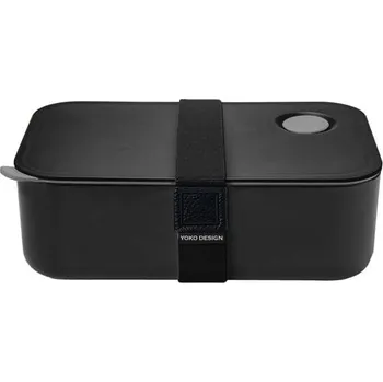 YOKODESIGN Svačinový box 1 l, černý