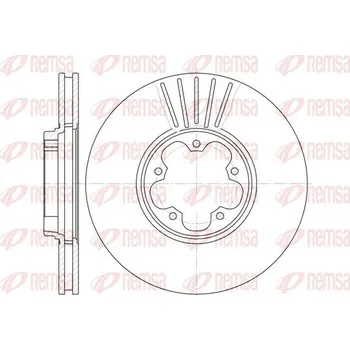 Brzdový kotouč Brzdový kotouč REMSA 6609.10
