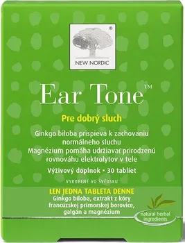 Přírodní produkt New Nordic Ear Tone 30 tbl.
