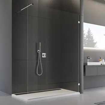 RONAL PUR Pevná stěna samostatná s L-kováním - montáž vpravo PDT4DSM21030