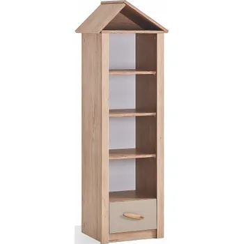 Knihovna Dětská knihovna Boom - dub colorado/šedá