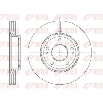 Brzdový kotouč Brzdový kotouč REMSA 6663.10