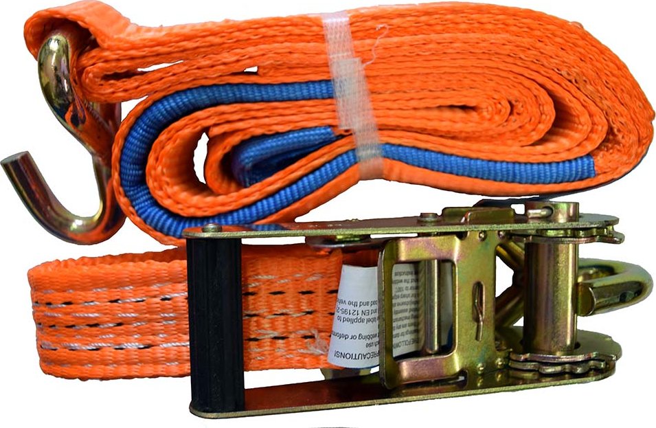 ROPES - CHAINS Dvoudílný Upínací popruh pro odtahovky - 1500 daN