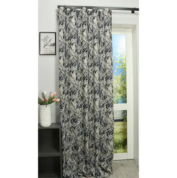 Uchycení záclony a závěsu Závěsy Maria 90 béžovo-modré