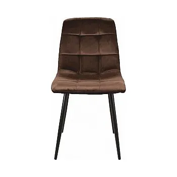 Jídelní židle Jídelní židle ALIM nohy černé / látka braz 48