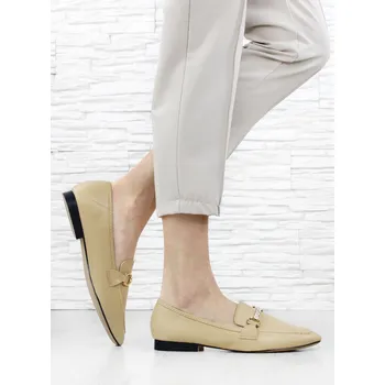 Dámské mokasíny Lemon Tree Dámské béžové mokasíny BL045KH Velikost: 40