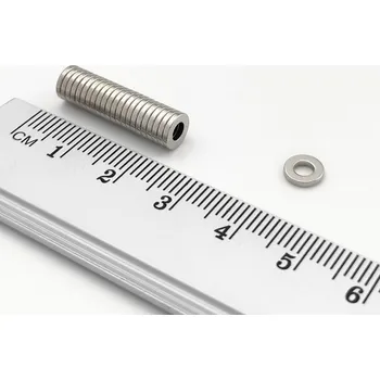 Dekorativní magnet orodian.cz Neodymový magnet prsten 6-3×1 mm - N38