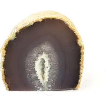 Přírodní kámen Achát geoda s dutinkou (Brazílie) 217g