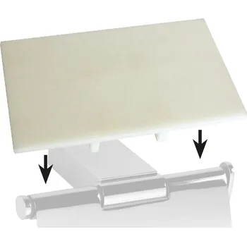 Drátěná police Bemeta VIA: Náhradní polička na mobil k držáku TP 135012012, 135012222, plast, bílá