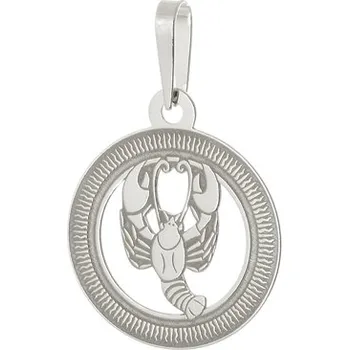 Přívěsek Stříbrný přívěšek znamení Rak STRZ0958RAKF