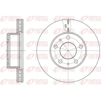 Brzdový kotouč Brzdový kotouč REMSA 61637.10