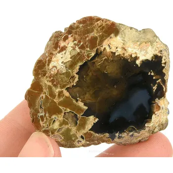 Přírodní kámen Achát geoda Thunder Eggs Mexiko 39g