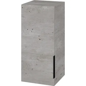 Koupelnový nábytek Dřevojas Horní skříňka SYD 35 - D01 Beton / Úchytka T07 / D01 Beton / Levé