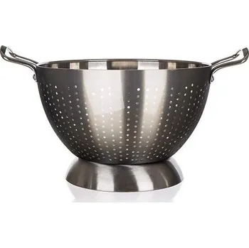 Cedník a síto Banquet LATINO METALLIC Platinum 24 x 17,5 cm