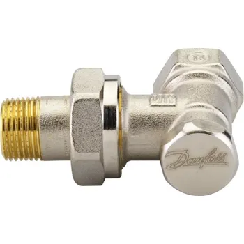 Ventil DANFOSS šroubení 3/8" uzaviratelné rohové RLV-S (bez vypouštění) 003L0121