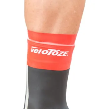cyklistický dres Návleky na tretry VeloToze Ankle Cuff červená