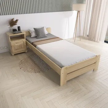 Postel Maxi Postel z masivu borovice Tudor - 90 x 200 cm