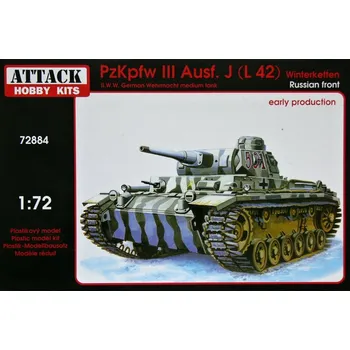 Plastikový model 1/72 PzJpfw III Ausf.J (L 42) Russian Front