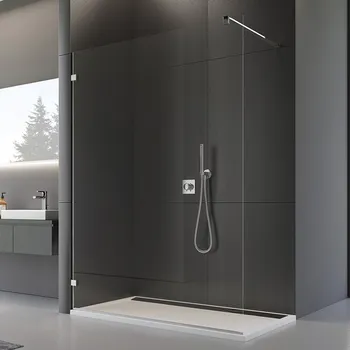 RONAL PUR Pevná stěna samostatná s L-kováním - montáž vlevo PDT4GSM11049