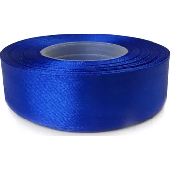 Stuha Saténová stuha královská modrá 25mm (Saténová stuha královská modrá 25mm)