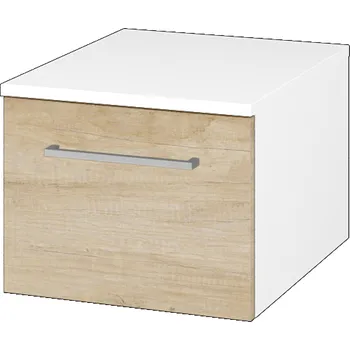 Koupelnový nábytek Dřevojas Nízká skříňka DOS SNZ1 40 - N01 Bílá lesk / Úchytka T04 / D15 Nebraska