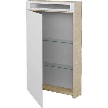 Koupelnový nábytek Dřevojas Jednodvéřová galerka MAX GAO 50 - D04 Dub / Levé