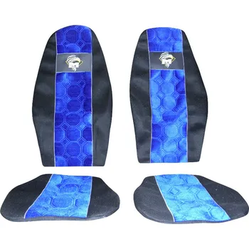 Potah sedadla Autopotahy MAN F2000 / L2000 oba pásy v sedačce, modré