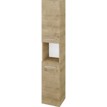 Koupelnový nábytek Dřevojas Vysoká skříň DOS SVD2O 35 - D09 Arlington / Úchytka T04 / D09 Arlington / Levé