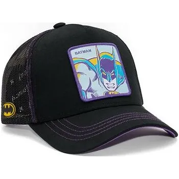 Kšiltovka Kšiltovka Capslab Batman - Retro Batman Trucker Black / Purple