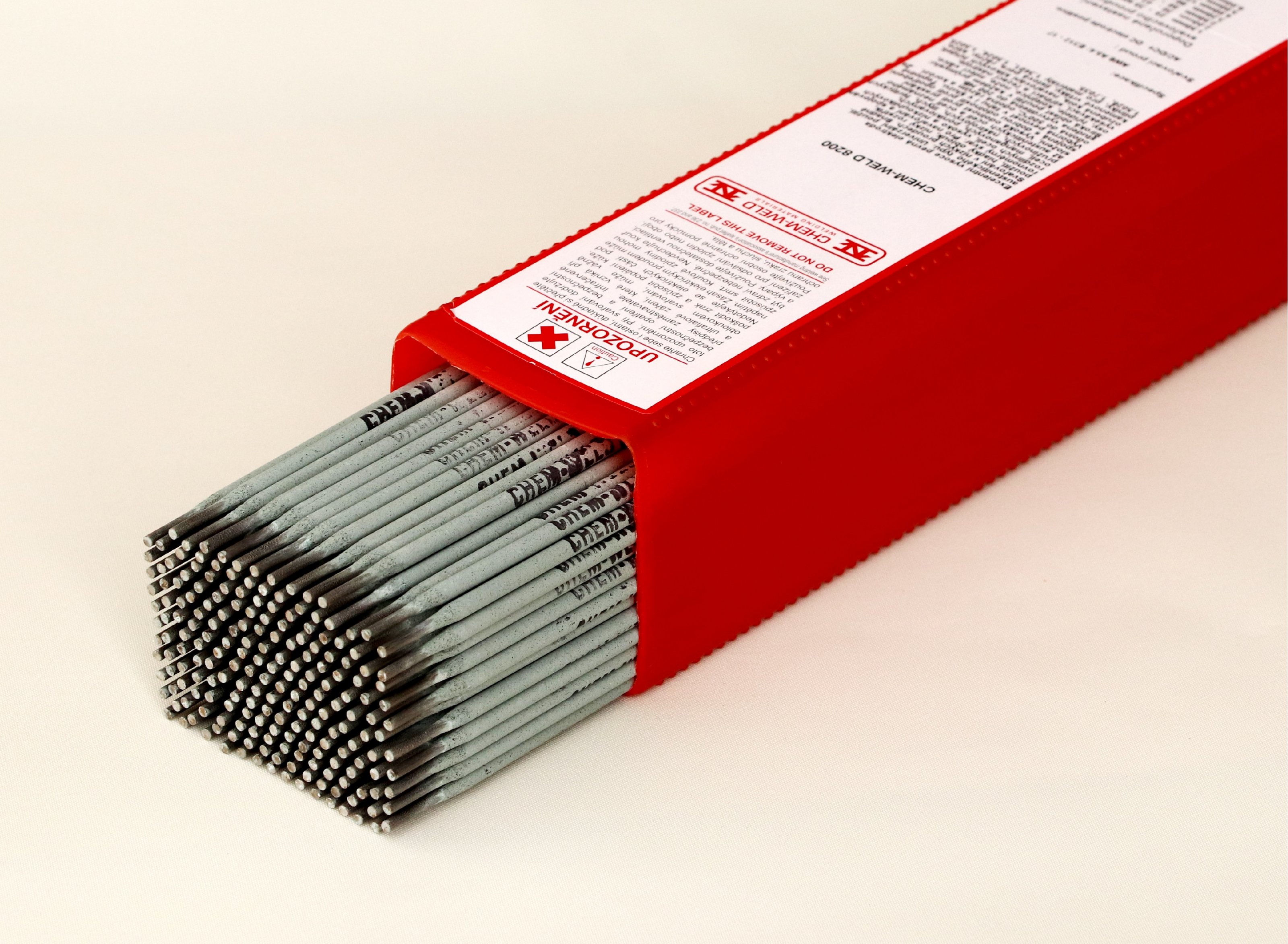 Elektroda na opravy litinových odlitků CHEM-WELD 6200 Balení: krabička 5 kg, Průměr: 3,2 mm