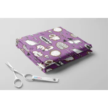 Fleece antipilling, Zvířátka mezi stromy vel.: -10