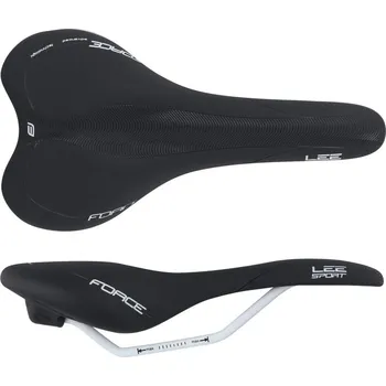 Sedlo na kolo sedlo FORCE LEE SPORT sportovní pánské, černo-bílé