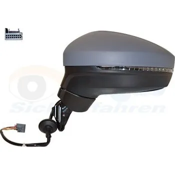 Auto zrcátko Vnější zpětné zrcátko VAN WEZEL 5747807