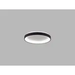 LED2 1271653DT LED přisazené stropní svítidlo Bella Slim 1x38W | 2660lm | 3000-4000K - černá + STOLNÍ OTOČNÝ VENTILÁTOR BERGEN - NASTAVITELNÝ, BÍLÝ