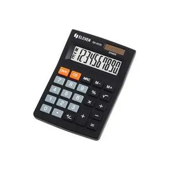 Kalkulačka Eleven kalkulačka SDC022SR, černá, stolní, desetimístná, duální napáje, ní,rychlé dodání