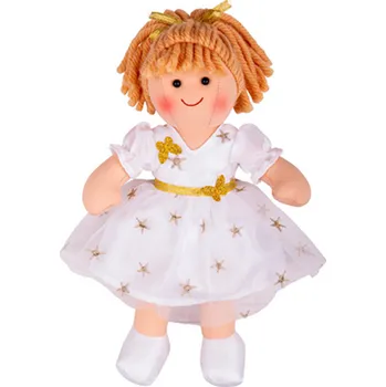 Bigjigs Toys Látková panenka Charlotte 28cm