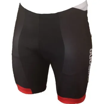 SHIMANO PRINT kraťasy, černá/červená/bílá, L