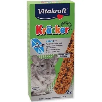 Krmivo pro ptáka Vitakraft Rodent Chinchilla poch. Calcium tyčinky 2ks
