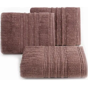 Ručník BAVLNĚNÝ RUČNÍK ROMEO 70X140 CM STARORUŽOVÁ