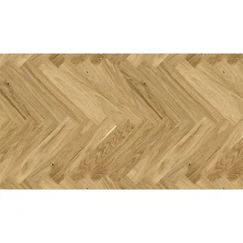 dřevěná podlaha Barlinek Dřevěná podlaha - Dub Bright Herringbone 110 (Barlinek) - třívrstvá