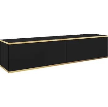 Televizní stolek ArtPS TV stolek BIJOU 135 | závěsný Barva: Černá