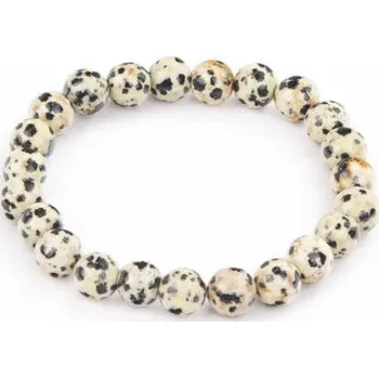Náramek Jaspis dalmatin - 8mm