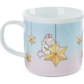 NICI hrnek Jednorožec Theodor ve sněhové kombinéze 400 ml