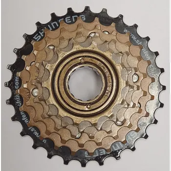 Kazeta přesmyku Vícekolečko 6-ti 14-28 hnědé/černé