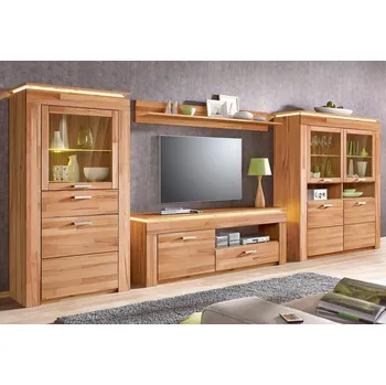 Obývací stěna Obývací stěna 390cm BUK - LYON LYON390 | Doprava Zdarma