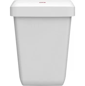 Odpadkový koš CWS Koš odpadkový 23l bílý plastový závěsný i na postavení 4302000