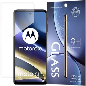 9H ochranné sklo pro Motorola Moto G51 čiré