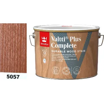 Lak na dřevo Tikkurila Valtti Plus Complete 5057 2,7 l Orava + dárek k objednávce nad 1000Kč